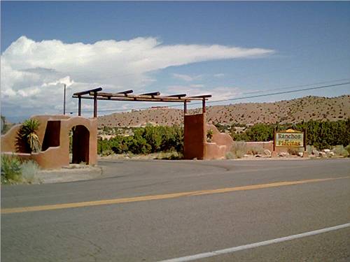 Ranchos de Placitas entrance